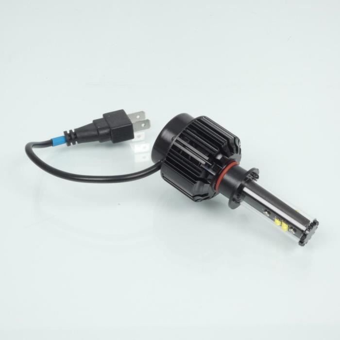 Kit conversion ampoule LED H1 ventilée 12V 30W RMS pour moto auto Neuf