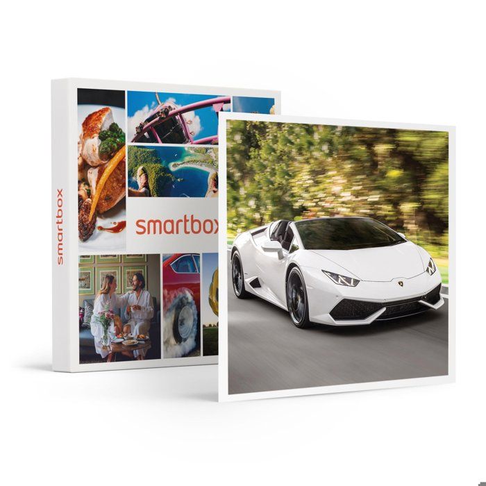 SMARTBOX - Coffret Cadeau - PILOTAGE PRESTIGE LAMBORGHINI - 867 sessions de pilotage sur des circuits de légende