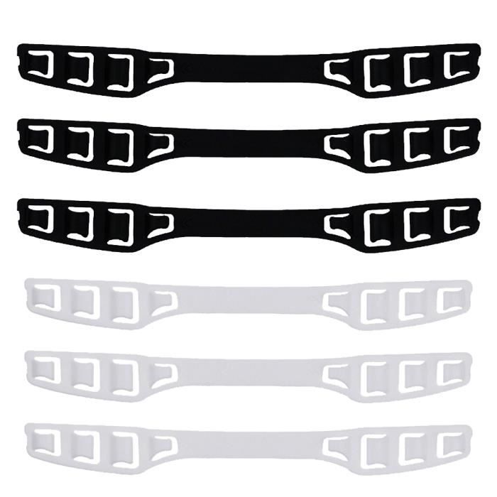 12 pcs Masque Extender Sangle ELASTIQUE DE RESISTANCE - HARNAIS DE RESISTANCE - EXTENSEUR - ELASTIBAND - SANGLE DE MUSCULATION