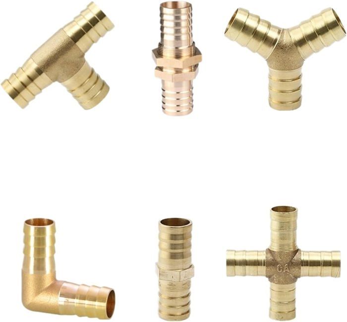 Tube de fil de pêche en laiton, simple, double baril, manchons de sertissage, connecteur de matériel, haute résistance, accessoires de pêche, 100 pièces  18