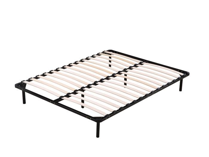 Julie - Solide et Confortable Sommier Cadre a lattes + Pieds 160x200 x 29 cm en Metal Julie - Solide et Confortable Sommier Cadre a lattes + Pieds 160x200 x 29 cm en Metal