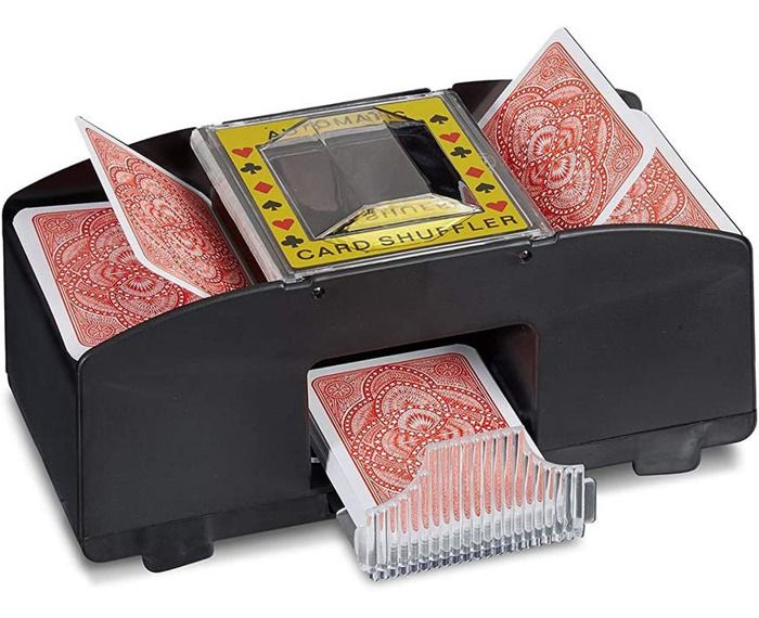 Mélangeur De Cartes électrique HOTOIQ – Auto/manuel Pour 1-2 Decks, Batterie 2000 MAh, Silencieux, Rechargeable