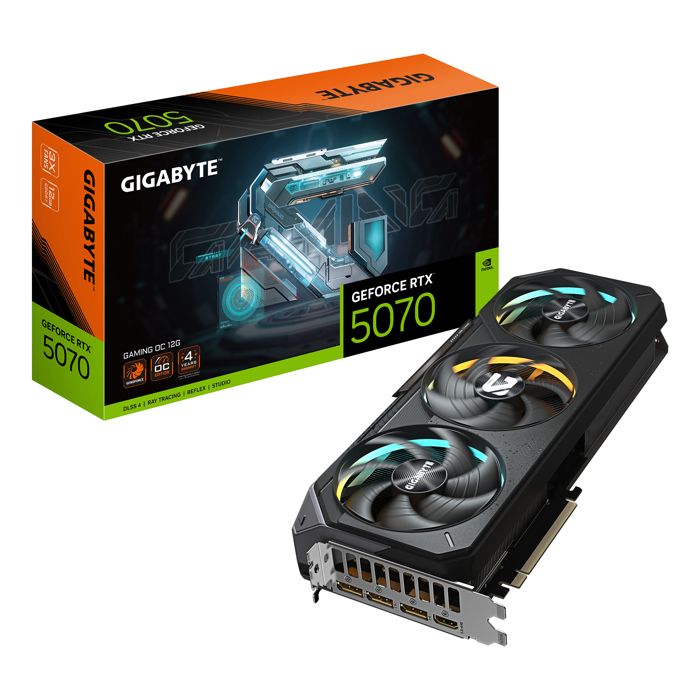 Carte graphique - GIGABYTE - GeForce RTX 5070 GAMING OC 12G