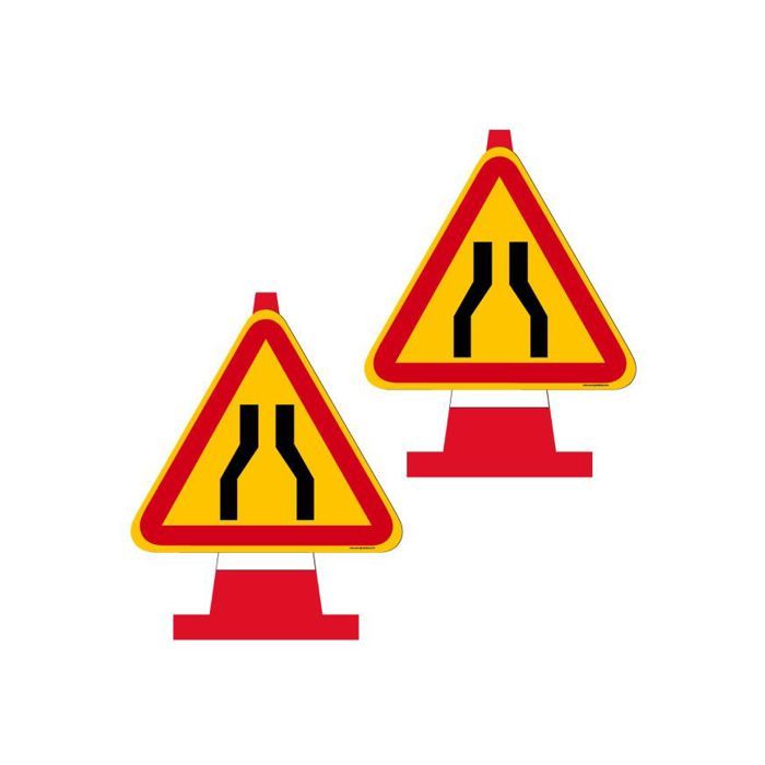 Cartello Taglio Gas AUA SIGNALETIQUE - 160x60 Mm In PVC 1,5 Mm, Fabbricazione Francese