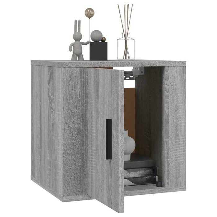 Armoire murale TV - mango - Sonoma gris 40x345x40 cm M4434
