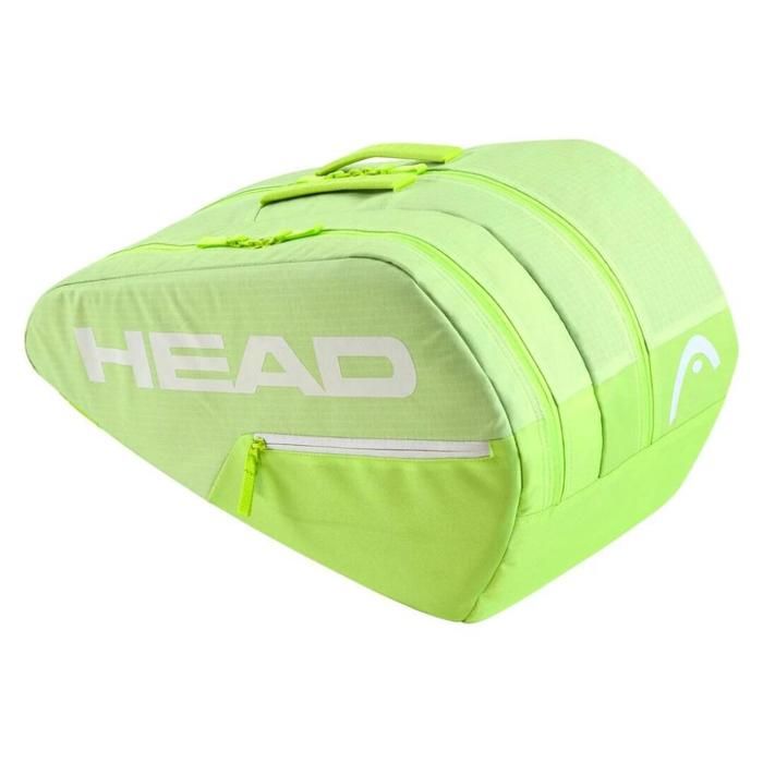 Sac de padel - HEAD - Base Bag M - Vert/jaune - Taille M - Rangement raquettes et équipement Sac de padel - HEAD - Base Bag M - Vert/jaune - Taille M - Rangement raquettes et équipement