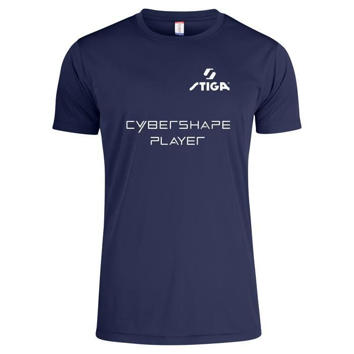 STIGA T-shirt Player bleu marine
