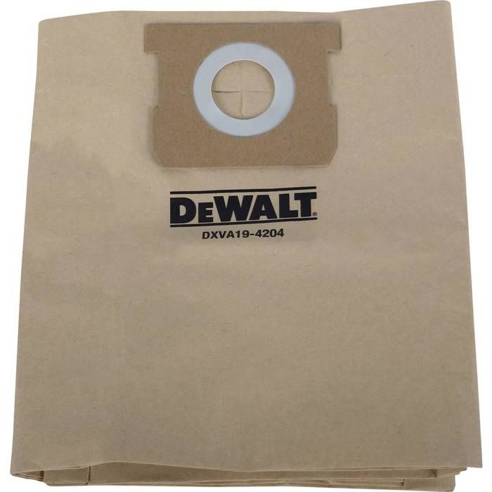 Sac aspirateur DeWalt 3 pièces