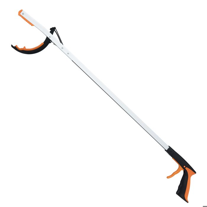 Outil de Préhension 88 CM COSTWAY Pince de Jardin et Ramasseur de Déchets Outil dAssistance à la Portée Lourde Extension de Bras