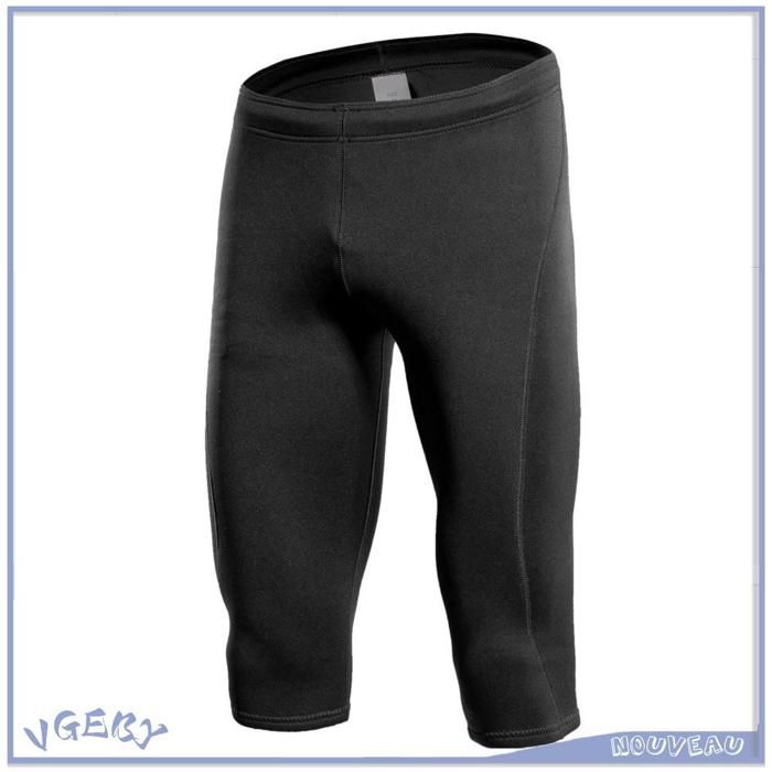 Duokon Shorts de bain pour hommes Short de bain pour hommes combinaison de plongée pantalon de sport plongee Short L Short XXL