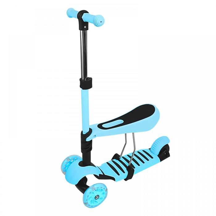 Trottinette - BREMTOY - Modèle 3 Roues - Plateau Lumineux - Roues LED - Hauteur Réglable - Achat Trottinette - BREMTOY - Modèle 3 Roues - Plateau Lumineux - Roues LED - Hauteur Réglable - Achat