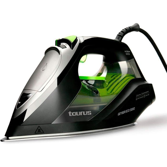 Fer à repasser vapeur - TRAHOO - Geyser Eco 3000 - 3000W - Jet de vapeur 200 g/min - Semelle anodisée ultra glissante - Trahoo