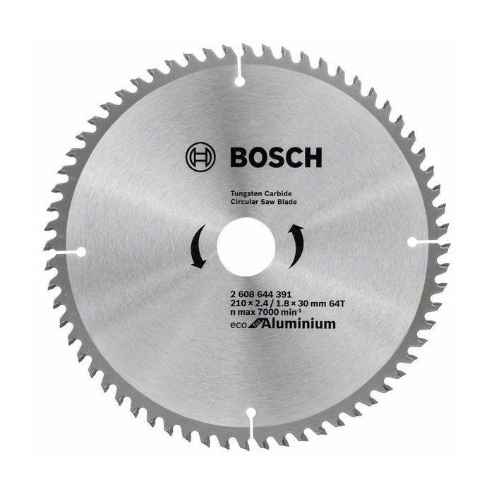 Bosch lame de scie circulaire pour couper 'aluminium 210X30MM T64 2608635407 - vue 3