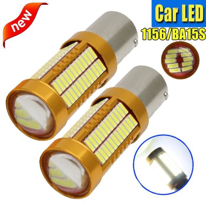 1156 Ba15s P21w LED Ampoules Super Brillant Blanche 6000K-Pour Auto Voiture RV DRL Feux de Jours/Feu de Recul/Feux de Brouillard arrière/Bateau 1156 Ba15s P21w LED Ampoules Super Brillant Blanche 6000K-Pour Auto Voiture RV DRL Feux de Jours/Feu de Recul/Feux de Brouillard arrière/Bateau