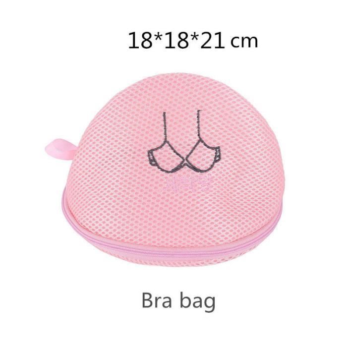 Sacs De Lavage Réutilisables Pour Soutien-gorge - Lot De 3, Avec Fermeture éclair, Pour Machine