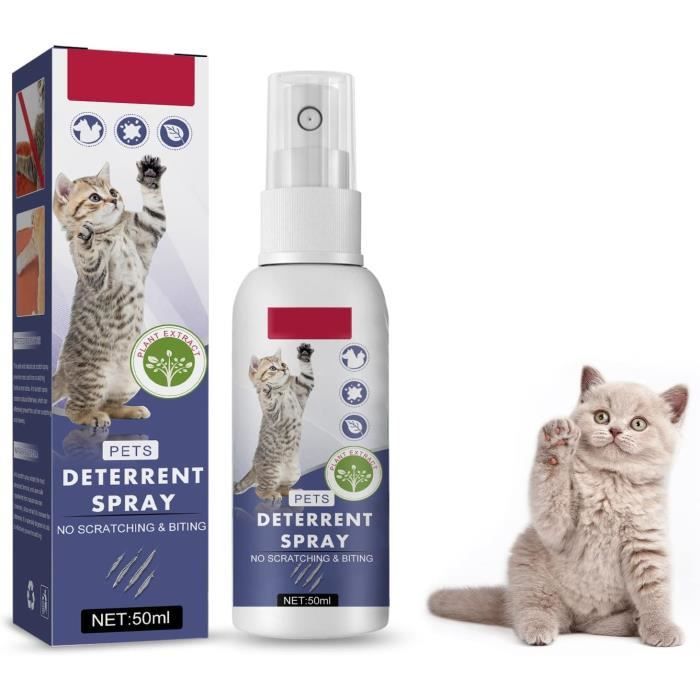Animalerie pour chat : Spray anti-griffures
