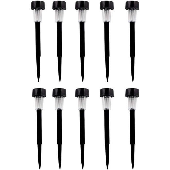 10x Lampadaires classiques de MUR avec LED