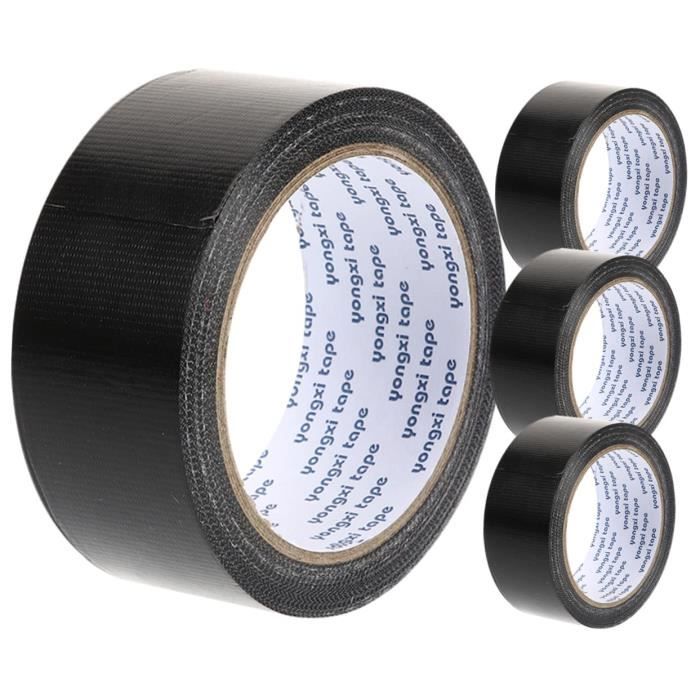 Ruban De Hockey Guirnd – 2 Rouleaux, Noir, Adhésif Fort, Tissu Polyester/coton