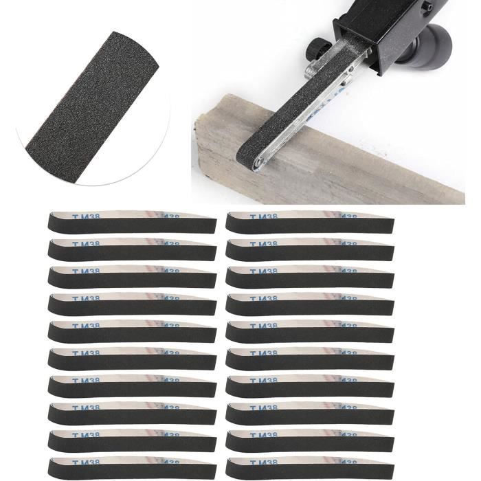 Lot De 50 Bandes Abrasives INDASA WHITELINE 70x420mm Avec Velcro - Grain Au Choix