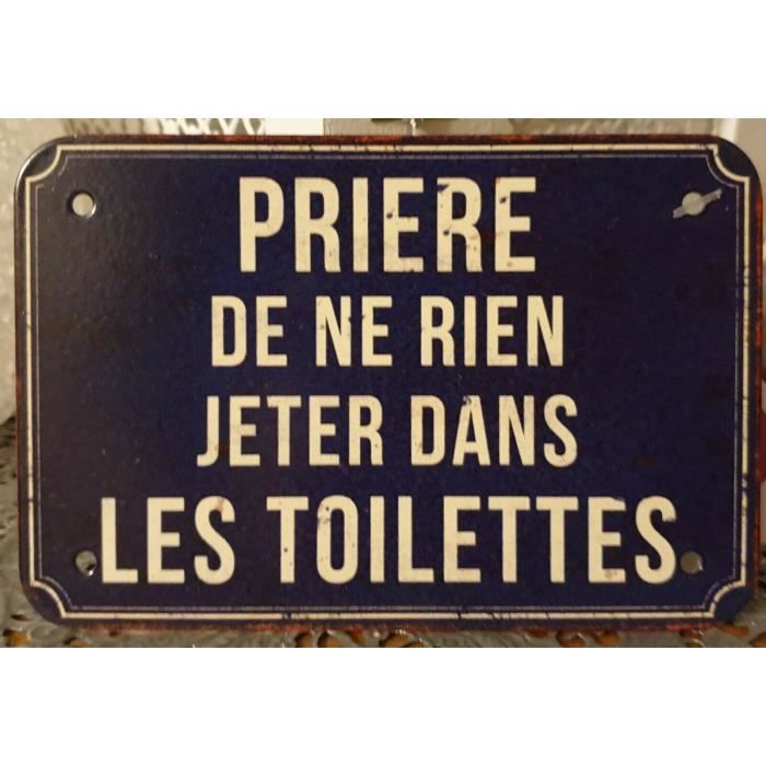 Plaque de porte toilettes - Cdiscount