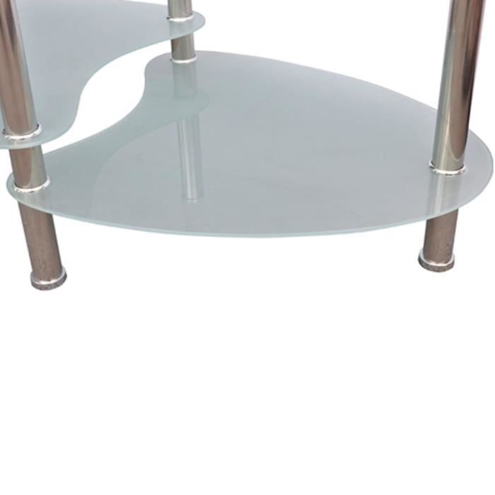 kai table basse avec design exclusif blanc