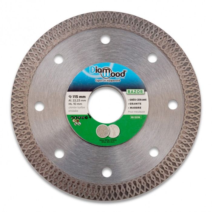 Disque Diamant 115 X 22,2 X 5 Mm – Segment C – GRAPHITE Pour Meulage
