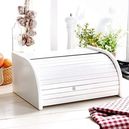 Boîte à Pain, Couvercle Coulissant, Acier Inoxydable, Design Moderne