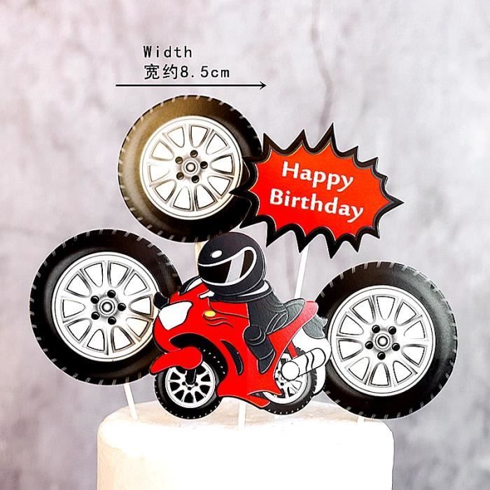 Decoration De Gateau Pour Moto En Alliage Pour Fete D Anniversaire Patisserie Four Modele Motorcycle Toppers Hydgzsc Achat Vente Figurine Decor Gateau Cdiscount