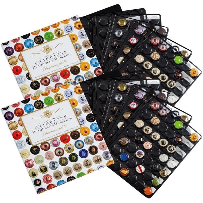 ENSEMBLE DE CAPSULES De Pièces Transparentes De 60 Pièces De 41 Mm De