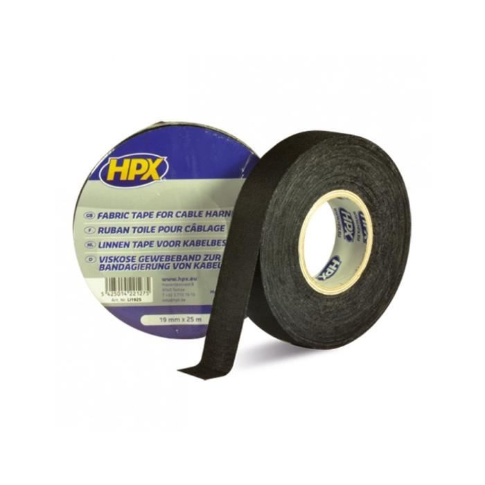 NITTO - RUBAN ADHESIF ISOLANT - NOIR - 19 Mm X 20 M RI16619