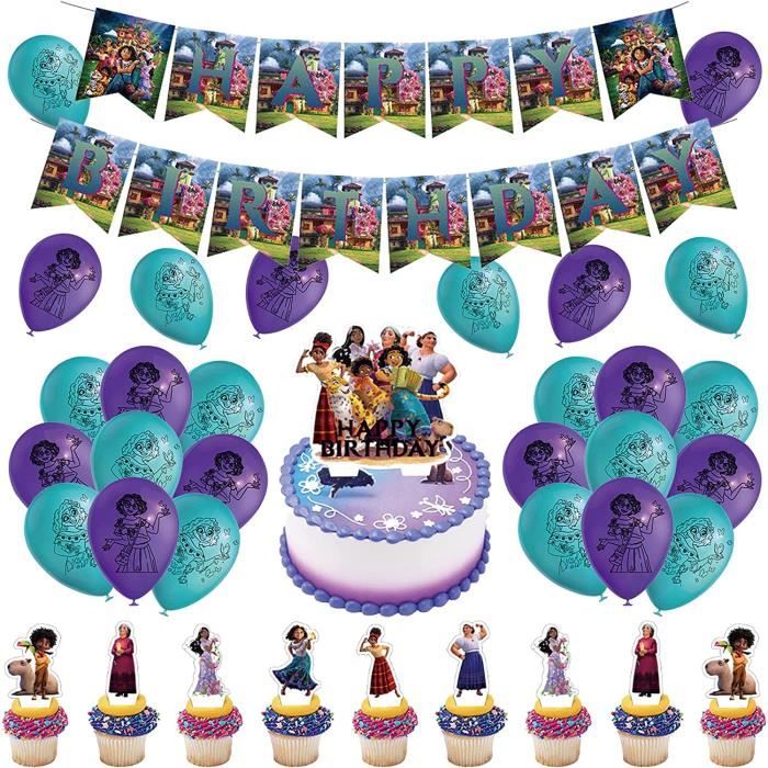 Deco Anniversaire Encanto Anniversaire Décorations Encanto Ballons Anniversaire  Encanto Décorations Gâteaux Encanto Bannière [u7925] - Cdiscount Maison
