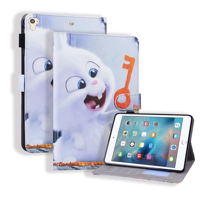 Pour Apple iPad Air 2-iPad 6 9.7 Housse Tablette Etui Protection Case -  Lapin aux carottes [U] - Cdiscount Informatique