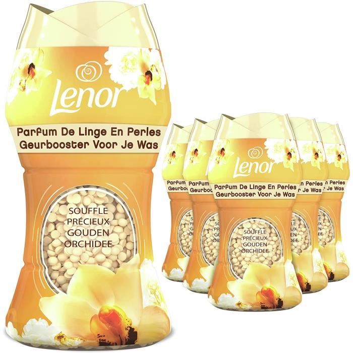 210g Lenor Parfum de Linge Fraîcheur D'Avril À 16 Applications Coup Perles