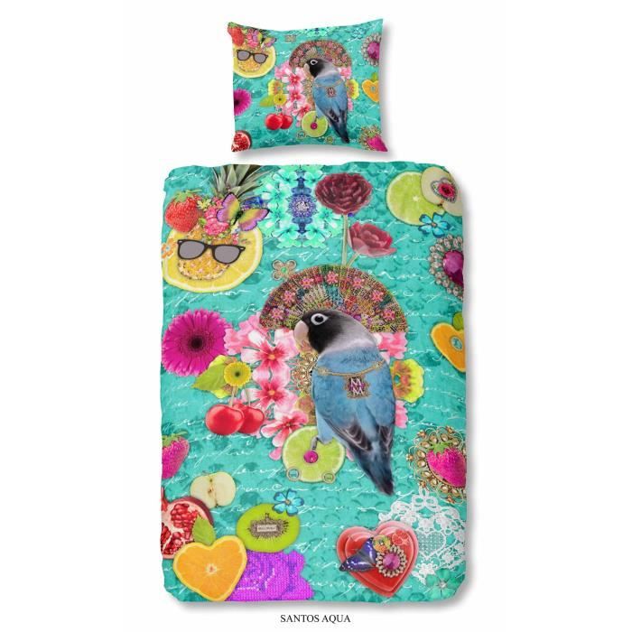 Offre Parure Housse De Couette 2 Personnes Avec 2 Taies D'oreiller