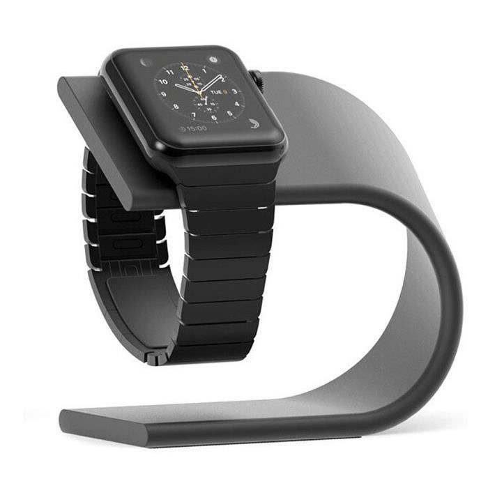 Support chargeur en aluminium station d'accueil pour Apple Watch