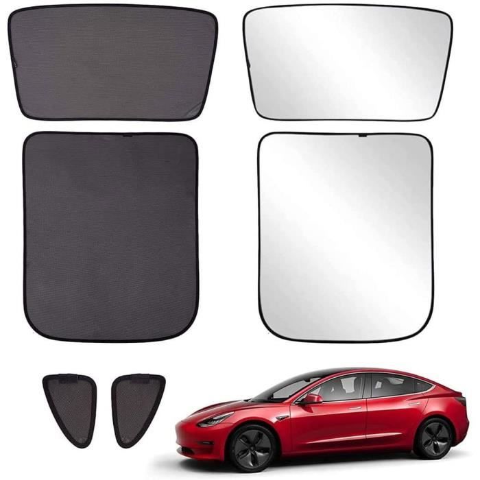 Pare-soleil Vitres Latérales Tesla Model Y 2020-2023 - Protection UV Magnétique 2 Pièces