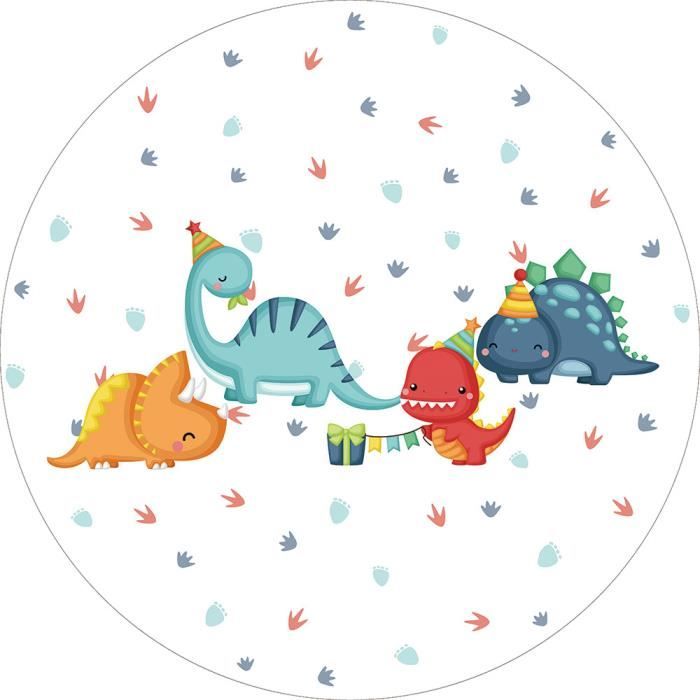 Décoration De Fête De Dinosaure - 8 Pièces Fournitures De Fête De Dinosaure Pour Enfants Garçons Topper De Table De Douche De Bébé D'Anniversaire Centres De Table En Nid D'Abeille De Dinosaure