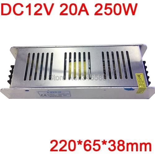 Alimentation Électrique 250W 24V 10.4A Ultra Mince IP67 Anodisée - Industrielle 170-240VAC