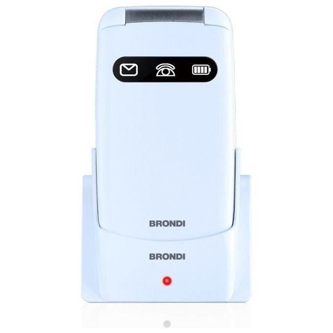 Brondi Amico Favoloso Bianco Metal Dual Sim - (Garanzia Italia - No Brand)