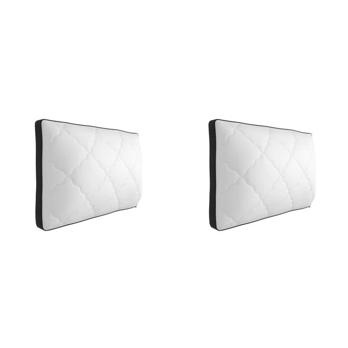 Lot de 2 oreillers bultex sp&eacute;cial cervicales mousse m&eacute;moire 40x60