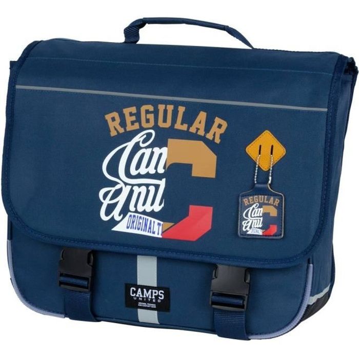 Cartable 41 CM Camps United Bleu Cdiscount Bagagerie