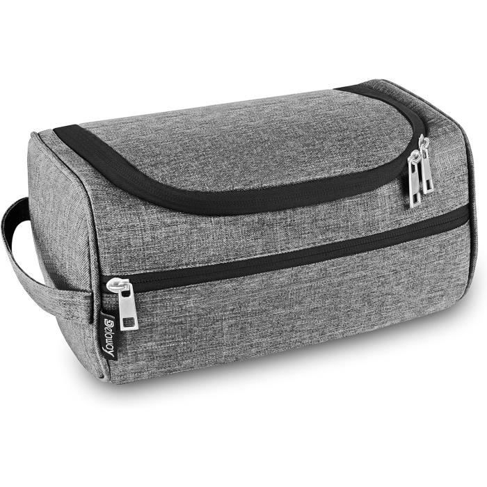 Trousse De Toilette XXL VanLindson 9L - Design 2025, Noir Et Rouge, étanche, Mixte, Neuf Avec étiquettes