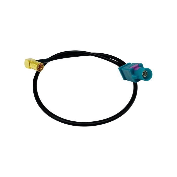 Vecys Haaienvin Antenne – 5M DAB+/GPS/FM/AM Voor Auto, Met Fakra En SMB Aansluitingen