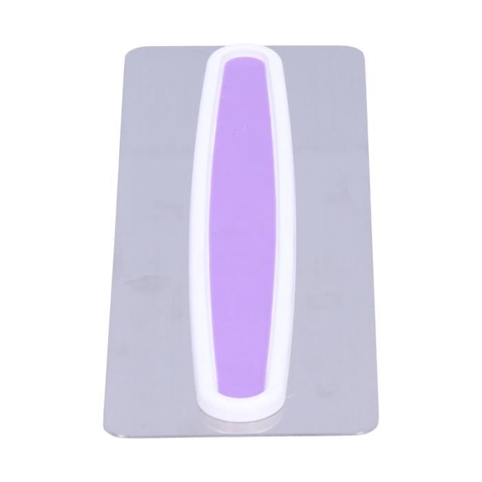 Set De 2 Grattoirs/lisseurs à Gâteau En Acier Inoxydable - 22x8 Cm, Faces Lisses Et Dentelées Pour Glaçage