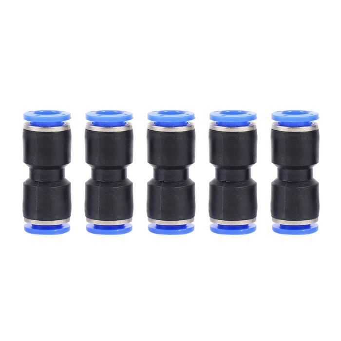 Lot De 10 Bouchons Pneumatiques 8mm - Pour Raccords Air Comprimé IQS Et Tuyaux