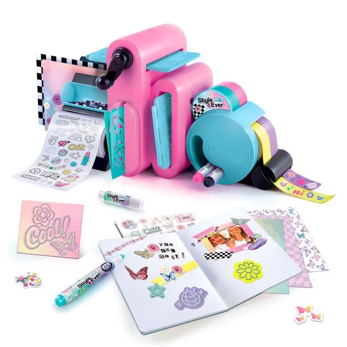 Jeu Créatif Canal Toys Style 4 Ever Mini Fabrique à Papeterie – Personnalise Carnets et Décos