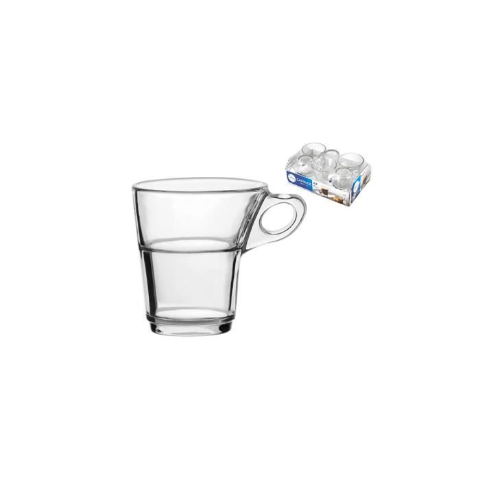 4 Tasses à Café Et Soucoupes Duralex Vert Transparent – Occasion