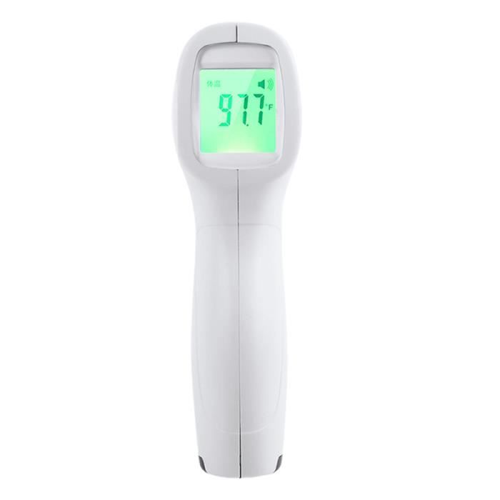 Thermomètre Infrarouge Sans Contact – Pour Front Bébé Et Adulte – Numérique, Rapide – Idéal Pour La Maison