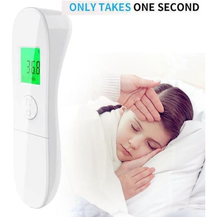 Thermometre frontal sans contact, lectures precises, thermom