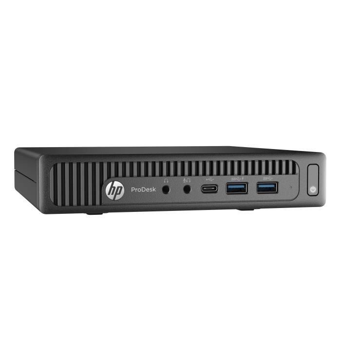 HP ProDesk 600 G2 29 GHz Intel® Pentium® G4400T 4 Go 500 Go Windows 7 Professional Reconditionné - Hewlett-Packard reconditionné disponible sur Cdiscount Seconde Vie